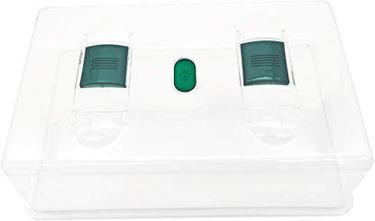 Propagator with Humidity Vents Domes,Heavy Duty Growing Tray Mini Greenhouse for Seedlings,Clones