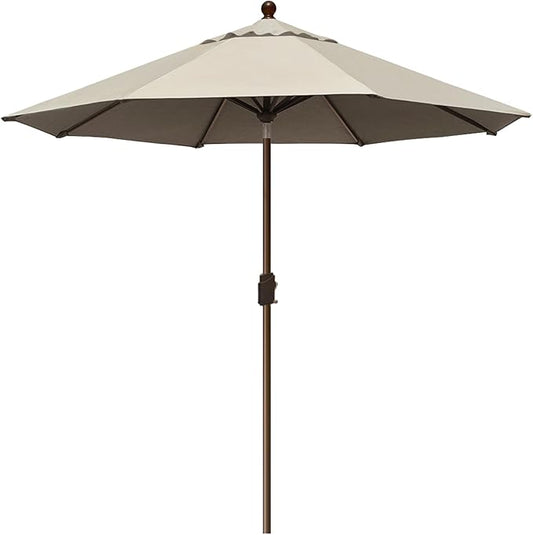 EliteShade USA 10-Year-Non-Fading 9Ft Market Umbrella Patio Umbrella Outdoor Table Umbrella with Ventilation, Antique Beige