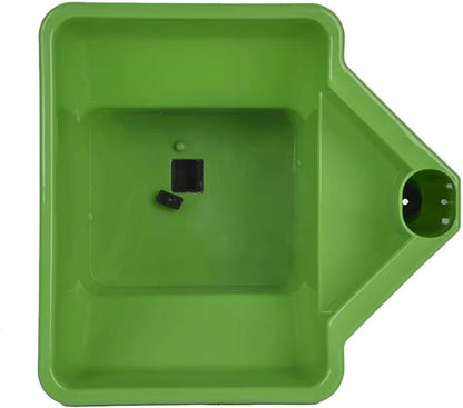 Handheld Grass Seed & Fertilizer Spreader,Portable Manual Lawn and Garden Planting Tool, Reusable Seeder for for Small Farm Garden Lawn Seeding