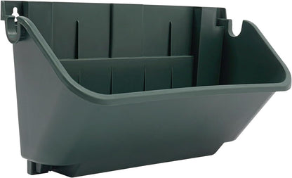 24 Pack Self Watering Wall Mounted Planter, Indoor and Outdoor Vertical Planter Wall Mounted Planter for Patio Outdoor Decor with Drainage Holes, Vertical Garden Planters for Indoor Plants- Army Green