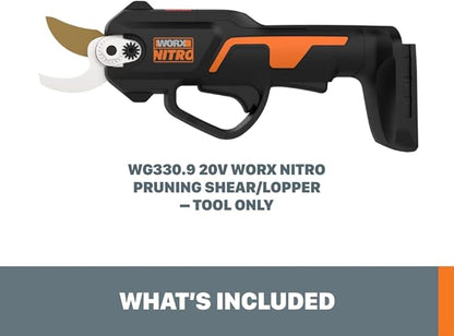 Worx 20V Worx NITRO Pruning Shear/Lopper with Power Share (Tool Only) - WG330.9