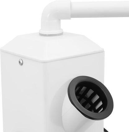 56-Pod Hydroponic Growing Tower, 7.9Gal Vertical Garden Kit with Timer, Hydroponic Growing Kit with Adjustable Water Pump & Wheels - Indoor/Outdoor Herb Vegetable Planter