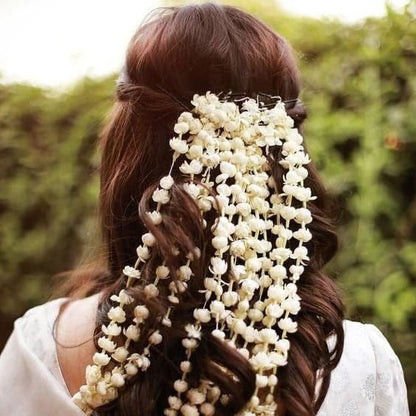 Arabian Jasmine (Jasminum Sambac) - Live, Fragrant, Blooming, Indoor/Outdoor Decorative Plant (4 Arab jas sacs)