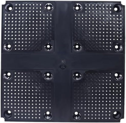 LuckyNote】4 Piece Raised Garden Bed with Legs, Self-Watering Planter Box Raised Bed to Grow Flowers, Herbs & Vegetables, Brown