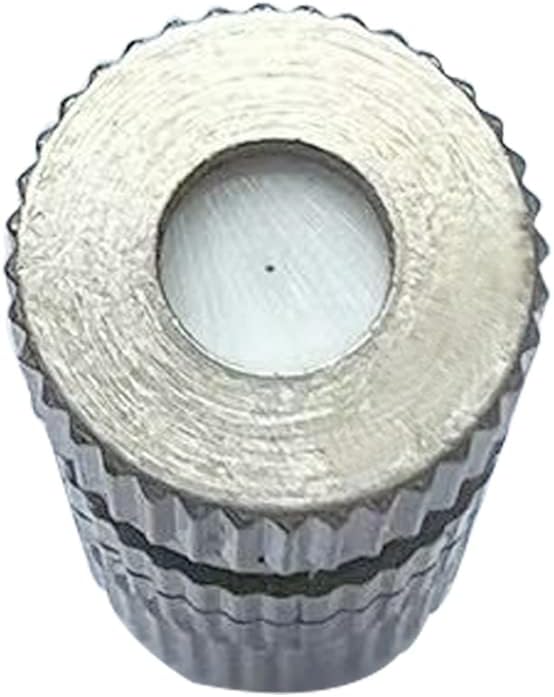 High Pressure Brass Nickel Plated Misting Nozzle for Outdoor Cooling Mist System, 0.8mm Ceramics Orifice, Anti-Drip Cleanable, 10pcs