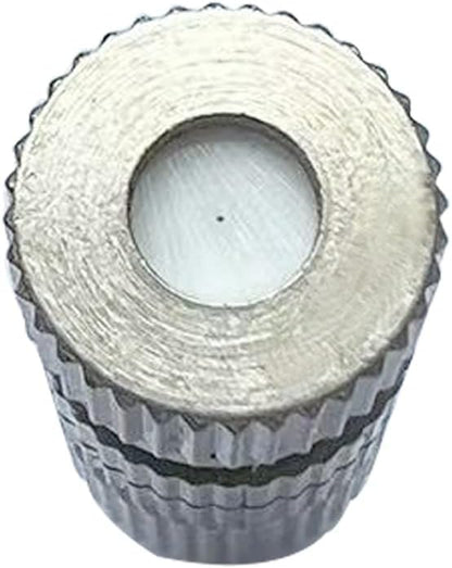 High Pressure Brass Nickel Plated Misting Nozzle for Outdoor Cooling Mist System, 0.3mm Ceramics Orifice, Anti-Drip Cleanable, 10pcs