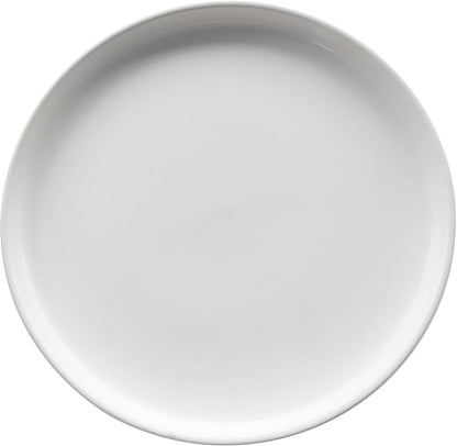 Ceramic Plant Saucer 8 inch White, Planter Water Drip Trays for Indoor Plants, Thick Durable Sturdy Flower Pot Saucers for Glazing Pots Base, Sizes 4-12 inch