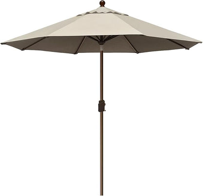 EliteShade USA 10-Year-Non-Fading 10Ft Market Umbrella Patio Umbrella Outdoor Table Umbrella with Ventilation, Antique Beige