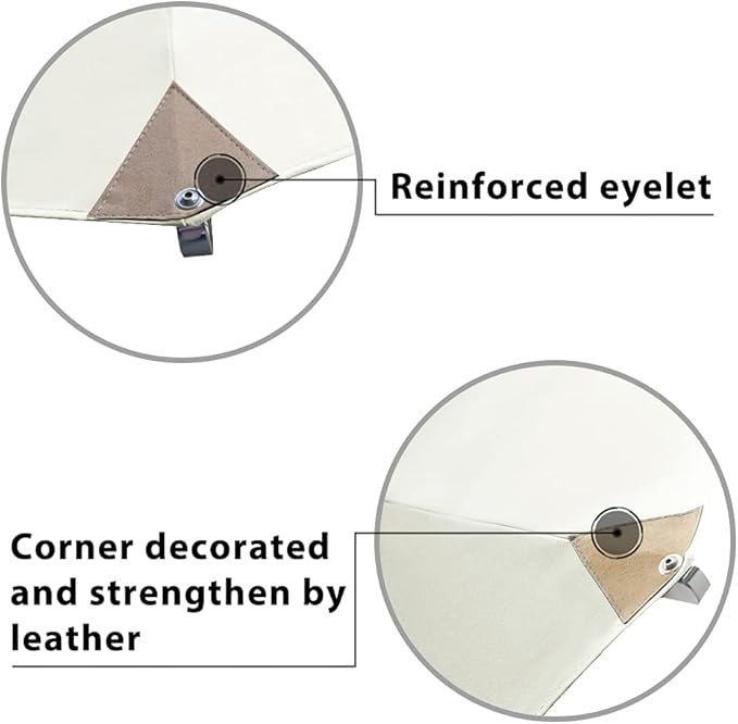 EliteShade USA 10-Year-Non-Fading 11Ft 3 Tiers Market Umbrella Patio Outdoor Cylinder Auto Push-up Table Umbrella with Ventilation, Natural