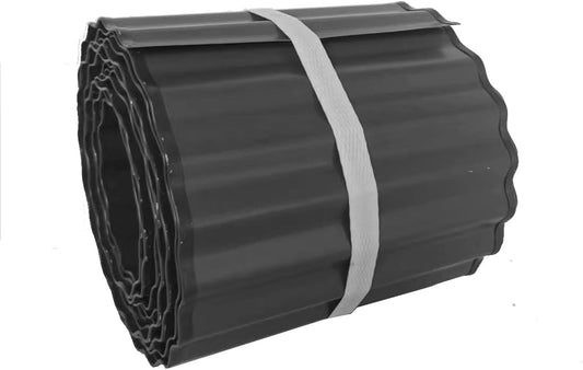 Metal Landscape Edging Border,8 inch × 20 feet Corrugated Garden Edging for Flower Bed,Lawn (8 Inch × 20FT)