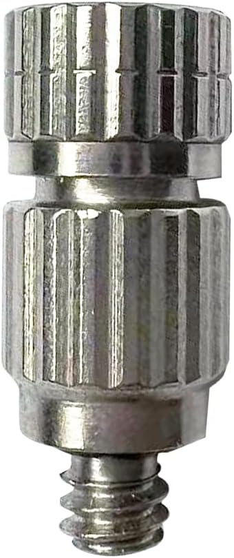 High Pressure All Stainless Steel Misting Nozzle W/filter for Outdoor Cooling Mist System, 0.3mm Orifice 10pcs