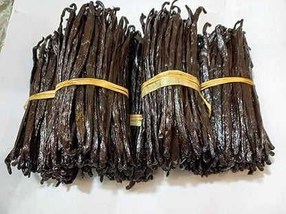 25 Whole Vanilla Beans Grade A + | Premium Vanilla Bean Pods for Making VanillaExtract | NON GMO | Perfect for Homemade Extract, Baking, Ice cream, Desserts |~6-8 Inches | NYVanilla.