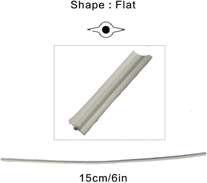 Plastic White Twist Ties 6 inch, Reusable Cable Ties,Long Garbage Bag Twist Ties, Trash Bag Coated Ties, Twisty Ties for Organizing, Plant Hollding, Office, Christmas Tree (500 Pcs)