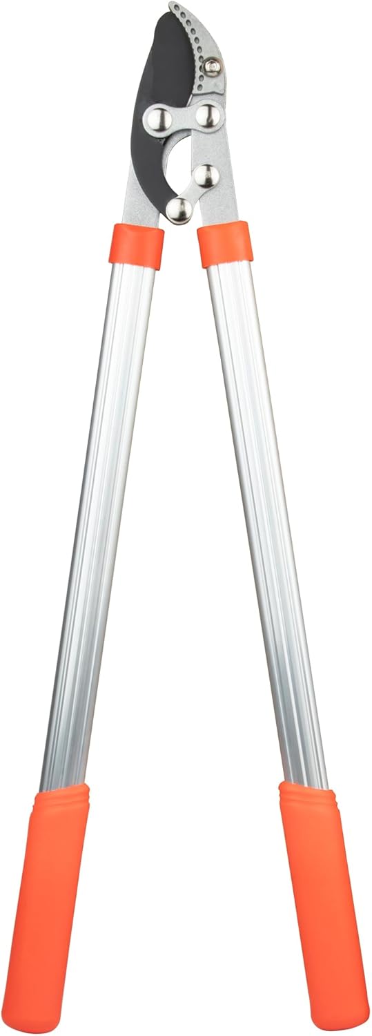 Heavy Duty Garden Lopper Pruning Shears, Aluminum Alloy or Carbon Steel, Tree Branch Cutter with Non-slip Handle, Labor-saving Gardening Tools, Yard, Orchard (Vigorously cut 59cm aluminum alloy)