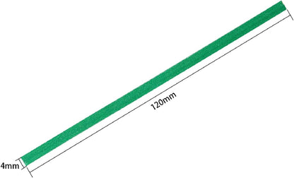 500 Pcs 5" Green Paper Twist Ties, Bread Ties Twisty-Ties for Party Cello Candy Bread Coffee Bags Cake Pops