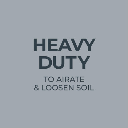 Woodland Tools Heavy Duty Hand Cultivator, 3-Prong Garden Claw Tiller Tool with Anodized Aluminum Head and Soft Ergonomic Grip, Manual Soil Cultivator for Weeding, Digging, and Breaking Up Dirt