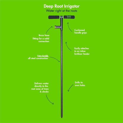 Yard Butler Aerators - Durable for Easy Lawn Care & Healthy Growth - Prevent Lawn Damage by Breaking Up Compaction - Ergonomic Gardening Tool, Aerator & Irrigator Bundle