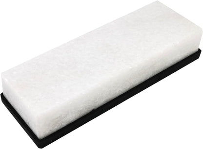White Knife Sharpening Stone, 8000 Grit Sharpener Whetstone Final Fine Polishing Natural Honing Oilstone for Knives Tools,Cutting Tools 180 * 60 * 30mm
