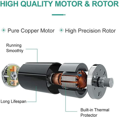 Deep Well Pump 3Inch Tube 24V DC Solar Submersible Well Pump Stainless Steel Water Pump for Well Submersible 1"Outlet Submersible Deep Water Pump 300W for Home Garden Pool Agricultural Irrigation