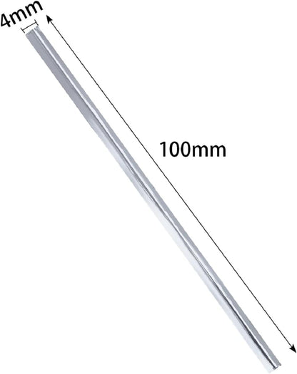 800 Pcs 4" Metallic Twist Ties(Silver) for Bakery Ties, Candy Bags, Coffee Bags, Goodie Bags Ties