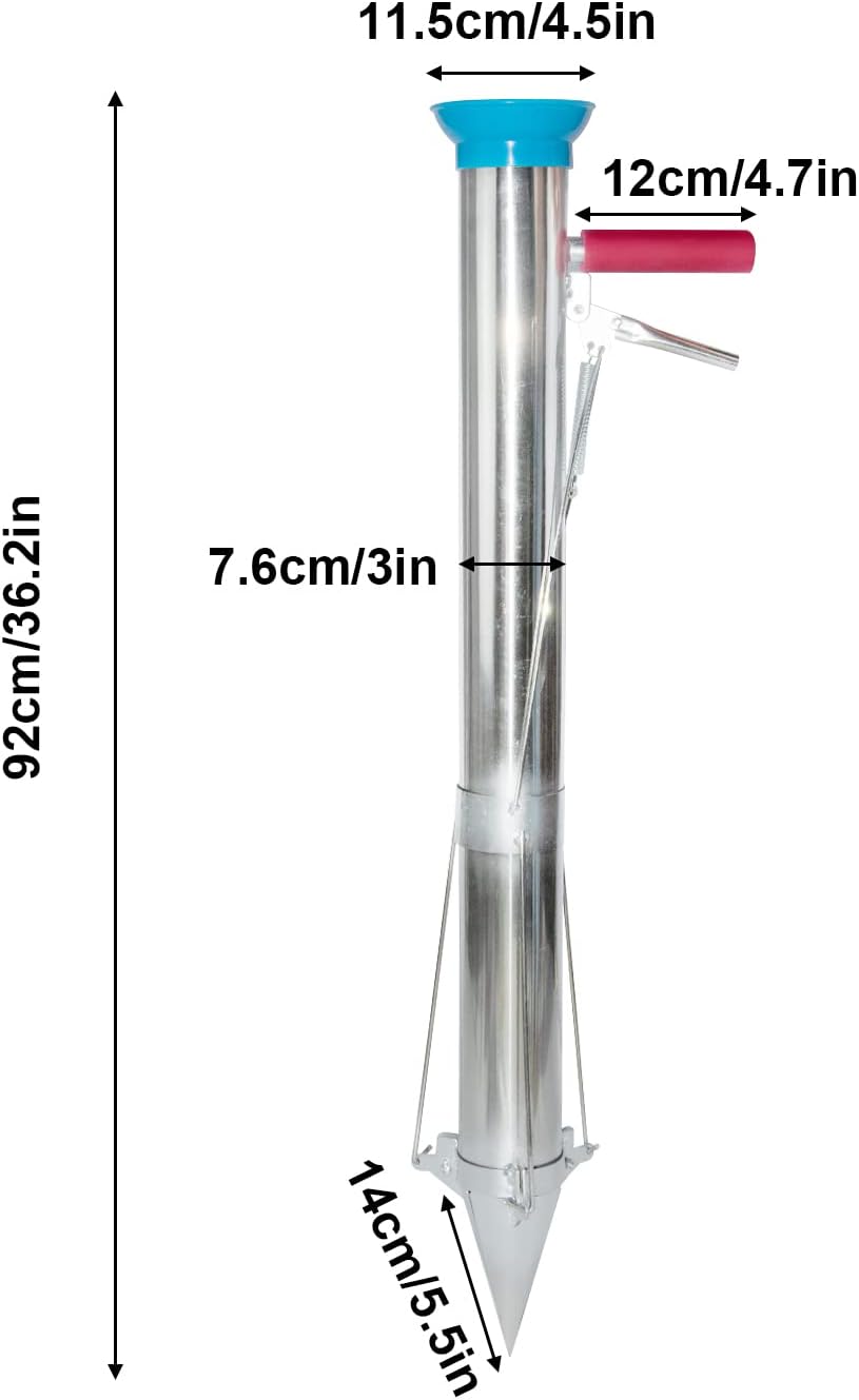 AIWFL Seedling Transplanter Long Handled Bulb Planter Tools Vegetable Young Plant Manual Plant Transplanter Stainless Steel Planting Garden Tools