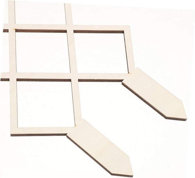 Wooden Climbing Plant Trellis for Indoor Gardens Honeycomb Support Frame Easy Assembly Plant Rack for Vines Orchids Tomatoes Indoor Climbing Vegetable Support