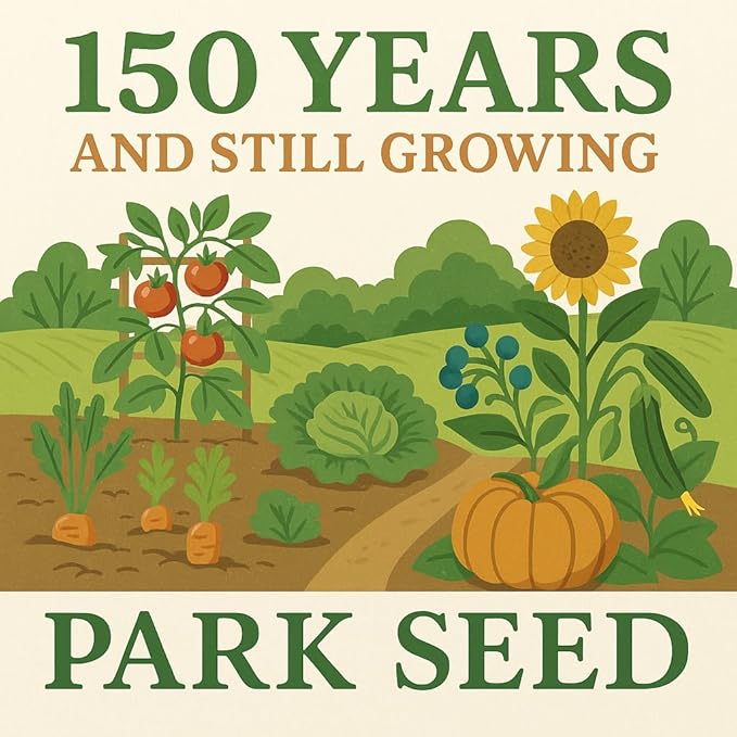 Park Seed Tomato Cages – 48" Tall Heavy-Duty Plant Supports for Tomatoes, Peppers, Cucumbers, and Climbing Vegetables, Foldable Metal Garden Trellis, Pack of 3