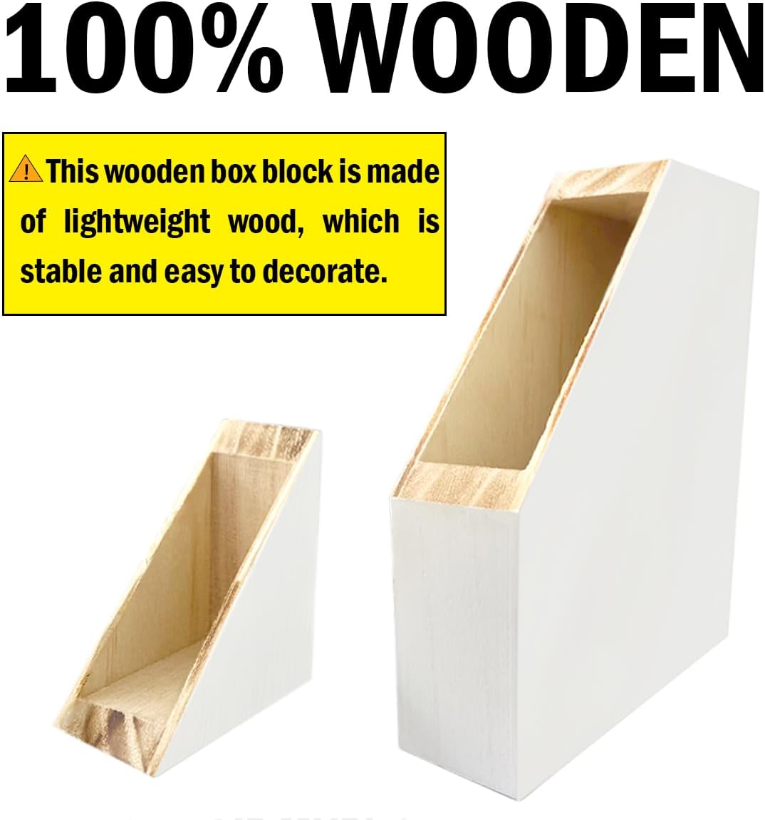 Inspirational Wood Sign One Must Champion Oneself and Say I am Ready for This Wood Block Box Plaque Sign for Home Office Shelf Desk Table Decorations