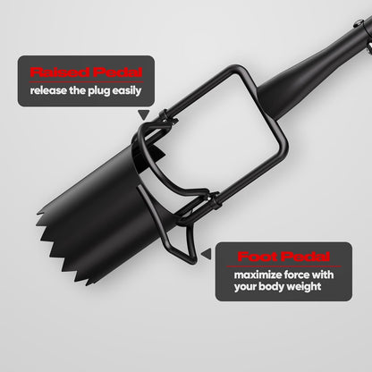 Long Handle Bulb Planter Tool, Standing Gardening Bulb Transplanter, Turf Remover Lawn Inserter - for Digging Holes