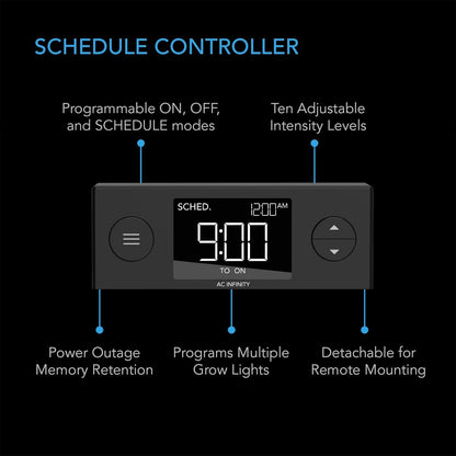 AC Infinity Heavy-Duty Humidity Dome with Full Spectrum LED Grow Light Bars, Samsung LM301H EVO Diodes, Drip Tray, 5x8 Cell Seedling Tray, 3mm Thick Dome and Vented Extension Panels, for Seed Starting