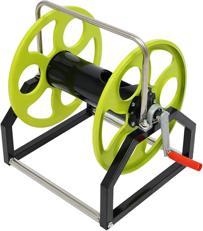 Metal Hose Reel for 0.55in Hose Reel, 28.1ft Garden Hose with Brackets and Handle for Watering Lawn and Flowers, Car