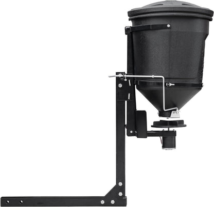 Buyers Products UTVS16 UTV Broadcast Spreader For Salt, Grass Seed, Fertilizer, Deer Feeder Seed and More, 150 lb. Capacity with Lid, UTV All Season Spreader