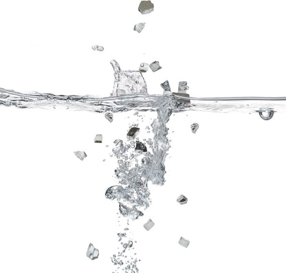 Mr. Fireglass 10 Pounds Fire Glass - 1/4 Inch High Luster Reflective Tempered Glass Rocks for Fireplace Fire Pit Table and Landscaping, Platinum