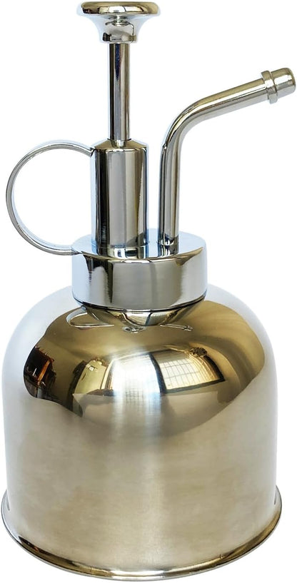 Plant Mister Spray Bottle Stainless Steel Plant Sprayer, Small Watering can Plant Spray Bottle Modern Gardening Tools for Indoor Potted Plants Watering and Spraying