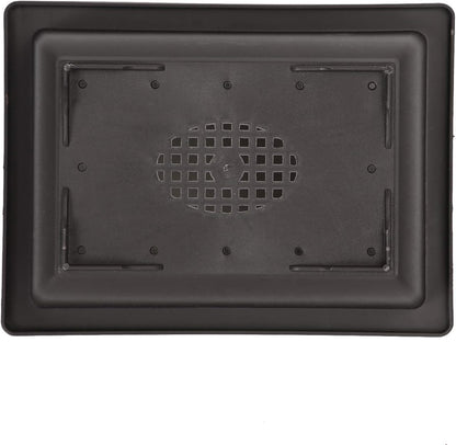 KINJOEK 15 PCS 6.5 Inch Plant Pot, Rectangular Plastic Bonsai Training Pots with 15 Humidity Trays, Flower Succulent Pots Container for Garden, Indoor, Home Decorative