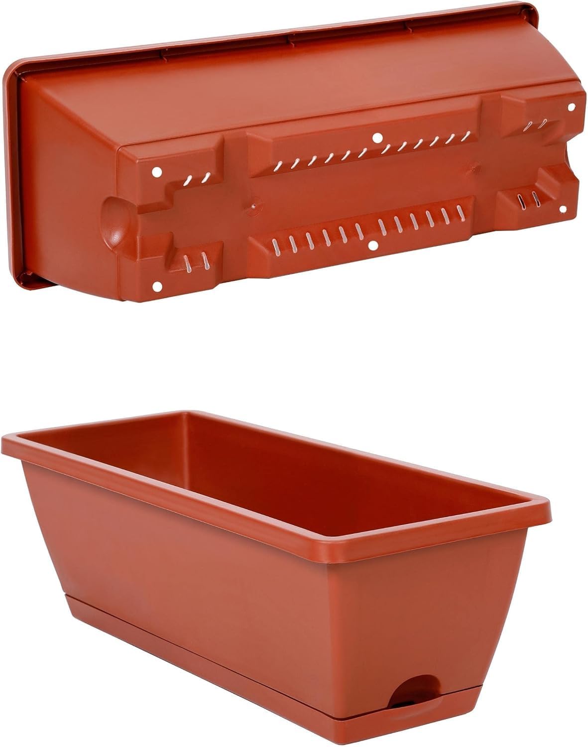 BIRDROCK HOME 5-Tier Vertical Garden Planter Bed - Raised Flower Stand - Rolling Plant Tower - Weather Resistant Box - Indoor or Outdoor - Herbs Flowers Berry’s Vegetables - Metal