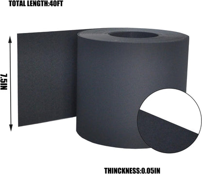 40ft Landscape Garden Edging 7.5 Inch Tall, Dark Gray