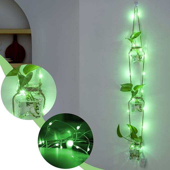 XXXFLOWER Wall Hanging Propagation Station，3 Tired Star Shaped Glass Flower Vase for Hydroponic Planter Terrarium for Plant Cutting Home Office Living Room Garden Decor