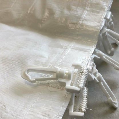 20' x 40' Economy Sidewall Kit for Canopy Tent, Complete Set of (6) White 20' Side Walls for 7' Foot Height Party Frame and Outdoor Canopy Pole Tents, Tent Not Included