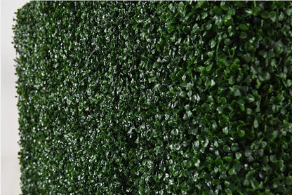 AGPL Artificial Hedge Wall Without Planter, Outdoor or Indoor Decorative Privacy Wall, Great for Balcony, Patio, Deck, TOP Cover Panel is Included ... (48" W*12" D*48" H)