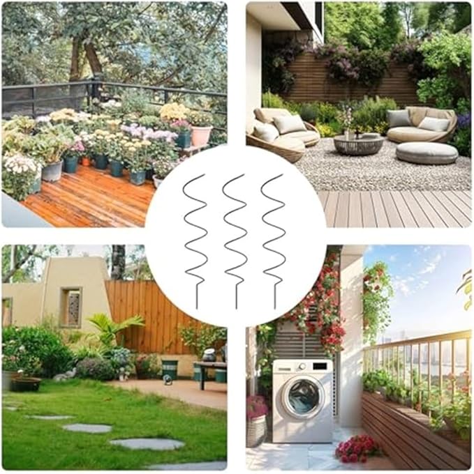 Climbing Plants Support Rack for Tomatoes and Clematis Sturdy Flower Support Stakes for Vertical Growth (B)