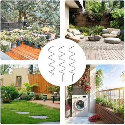 Climbing Plants Support Rack for Tomatoes and Clematis Sturdy Flower Support Stakes for Vertical Growth (B)