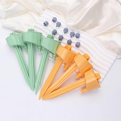 12 Pack Self Watering Spikes for Plants, Vacation Automatic Insert Irrigation Devices, Plant Water System with Adjustable Control Valve Switch Design for House Plants, Garden Plants, Office Plants