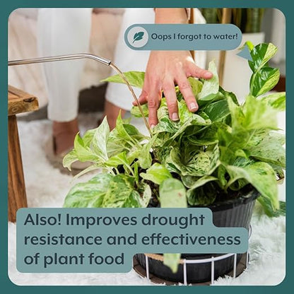 Instant Indoor Plant Care Bundle - Plant Food + Soil ProBiotics + Natural Pest Control Spray Tablets - for HOUSEPLANTS