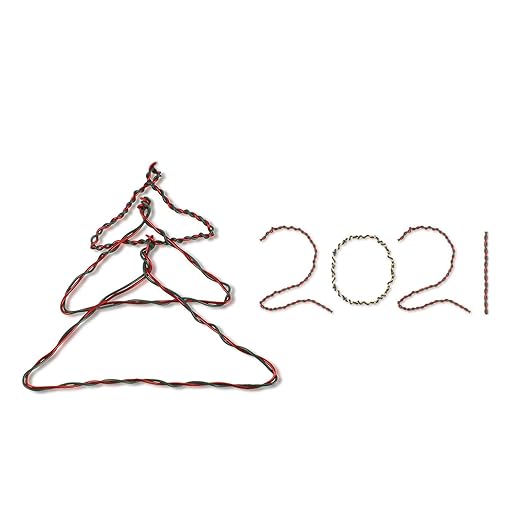 6 Rolls 112 Yards Floral Flexible Paddle Wire Floral Bind Wire for Crafts, Christmas Garland and Flower Arrangements DIY Craft, Christmas Holiday Decoration(Green Red Silver Gold Black Rose Gold)