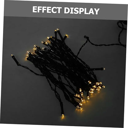 Solar String Lights Outdoor LED Solar Powered Garden Decor Warm White for Patio Fence Balcony for Use