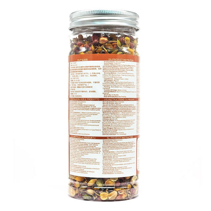 Plant Gift Albizia Flower Julibrissin Blooming Tea, HE HUAN HUA Loose Leaf Chinese Health Tea 80g / 2.82oz