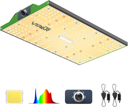 VIPARSPECTRA P700 Grow Light, 70 Watt Dimmable Full Spectrum Plant Light, LED Grow Lights for Indoor Plants Seed Starting Seedlings Vegetable,11000 Lumens Small Hanging Growing Lamp for 2x2 Grow Tent