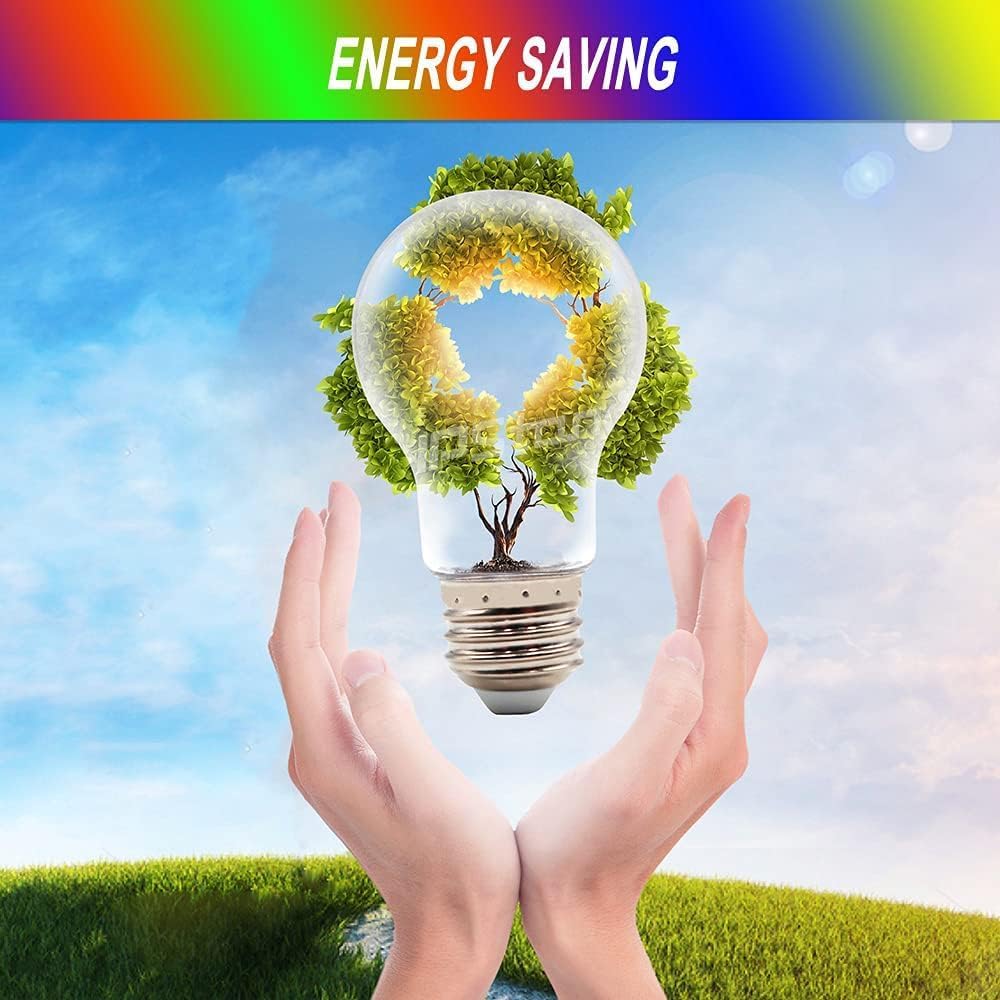 Auroraworld Outdoor Patio Lights Color Changing, 144FT RGB LED String Lights with E26 Shatterproof Edison Bulbs, Dimmable Patio String Lights for Bistro Backyard Garden, 1 Remote Controllers