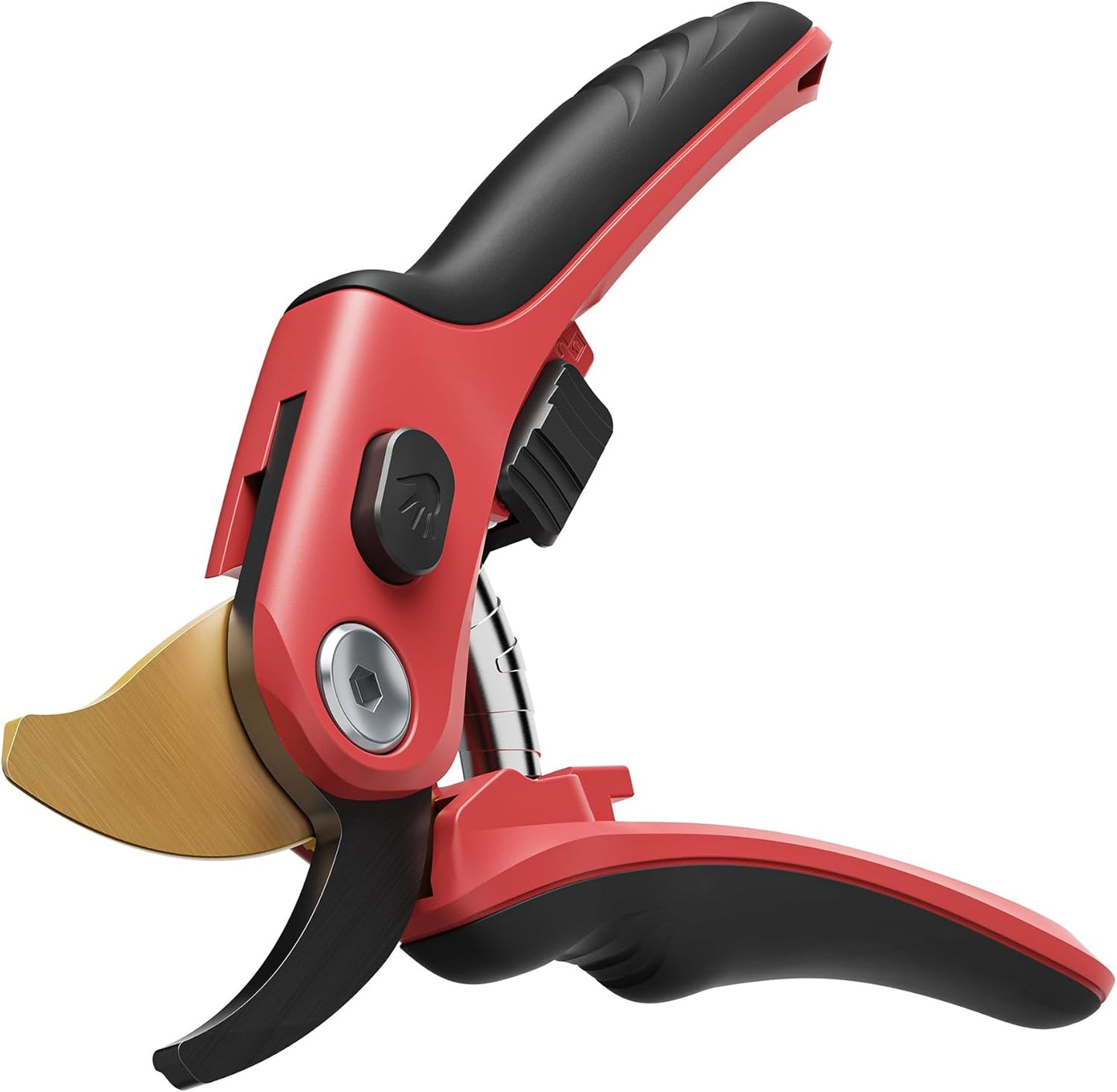 FLORA GUARD Professional Pruning Shears, SK5 Teflon-Coated Blades, Precision Garden Scissors with Non-Slip Handle, Lightweight Hand Pruner for Roses, Vines, and Shrubs